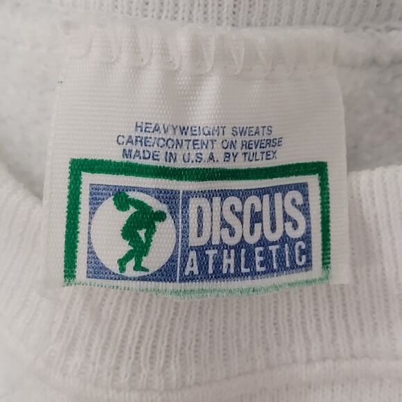 Vintage 90s Louisiana State University Sweatshirt Womens Medium 19x23 White USA - Picture 7 of 16